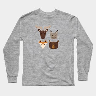 Canadian Creatures Long Sleeve T-Shirt